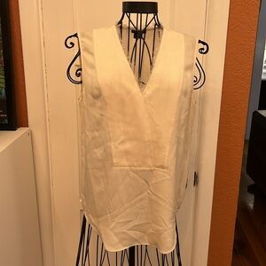 THEORY Taneah Silk Top-Size S